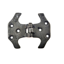 Antika Tarz Dekoratif Pirinç Fit Menteşe - 67 Mm, Oksit Çok Renkli