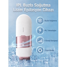 Airbot Lazer Epilasyon Cihazı Ipl Buz Soğutma Teknolojisi Epilasyon Makinesi Gül Altın