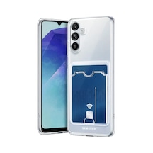 Samsung Uyumlu Galaxy A37 5g Uyumlu Kart Şeffaf Silikon - Şeffaf