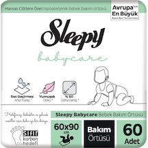 Sleepy Babycare Bebek Bakım Örtüsü 10'lu X 6 Adet