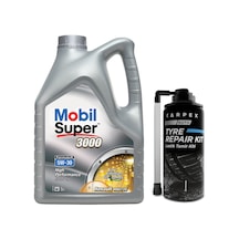 Mobil Super 3000 Formula R 5W-30 Motor Yağı 5 L + Lastik Tamir Kiti