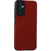 Samsung Galaxy  Uyumlu,  M14 5g Kılıf Loop Deri Silikon - Kırmızı