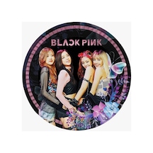 Blac Pink 8 Adet Tabak Doğum Günü Parti Malzemeleri Renkli Tüm Yaşlar