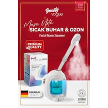 Beauty Vogue Masaüstü Vapozon Yüz Cilt Buhar Makinesi Ozonlu Cilt Bakımı Profesy