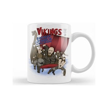 Nordic The Vikings Kupa Bardak Porselen Karışık