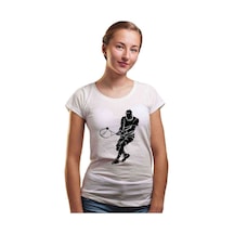 Silhouette Tennis Kadın Beyaz Tshirt