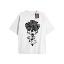 Adrift Unisex Erkek/kadın Kalp Kaburga T-shirt Siyah Kod 33 Siyah