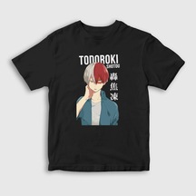 Presmono Unisex Çocuk Shotou Anime Boku No Hero T-Shirt