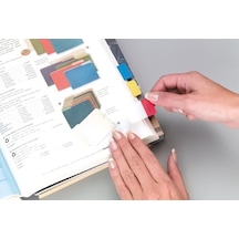 Post-it 686-ryb Sert Seperatör Dosyalama İçin İdeal, Sert Polyester Indeks Kırmızı, Sarı, Mavi Kırmızı