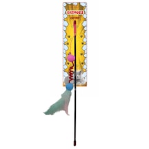 Catmozz Fırıldak Kedi Oyuncağı Oltası 45 Cm
