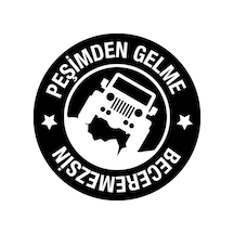 Peşimden Gelme Araba Stickerı Vinil Sticker