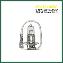 Bezos Trifa H3 Halojen Far Ampülü 12v 55watt Sarı Bzs01