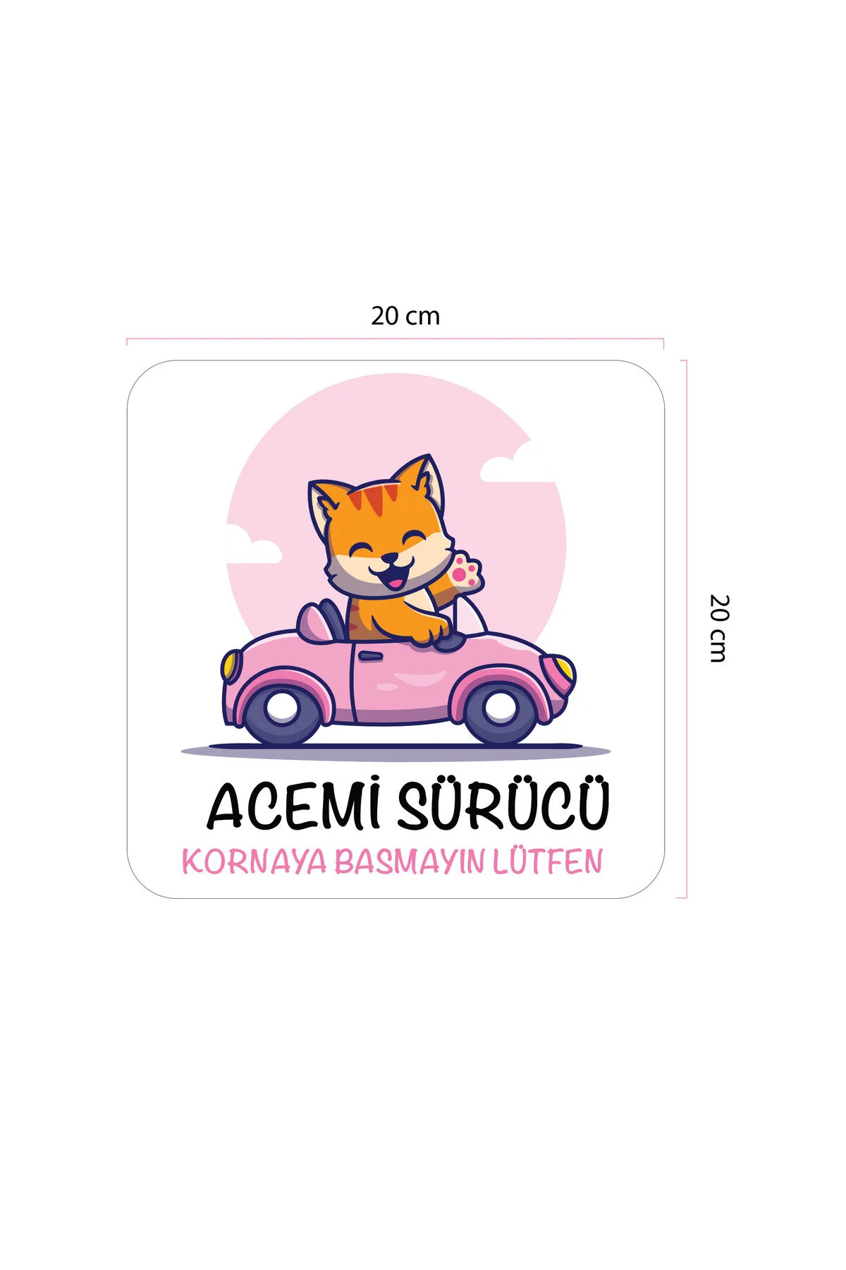 Acemi Sürücü Etiketi