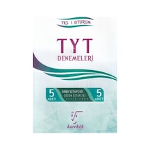 Karekök Yks Tyt 1. Oturum Deneme Yeni 5 Kitap Seti