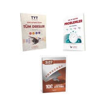2027 2027 Tyt Limit Tüm Dersler Soru + Kronometre Problemler Soru + Anla Kazan Paragraf Deneme 3'lü Set