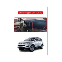 Chery Tiggo 5 2013-2015 Torpido Koruma Halısı Kırmızı Kenar