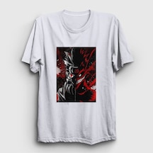 Noıssey Unisex Beyaz Wild Anime Naruto T-shirt 134621tt