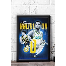 Tyrese Haliburton Çerçeveli Tablo - Basketbol Nba Posteri Tablo
