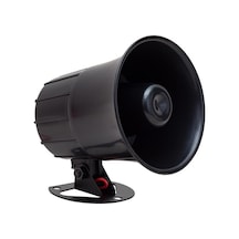 12V 20w Tek Sesli Siren Horn Hoparlör