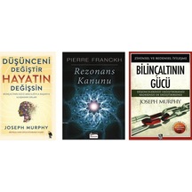 Dusunceni Degistir Hayatin Degissin + Rezonans Kanunu + Bilincaltinin Gucu 3set