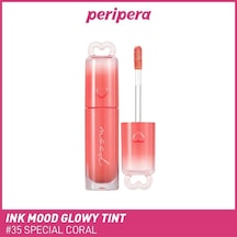 Kalıcı, Pigmentli, Parlak Bitişli Tint Ink Mood Glowy Tint 35 Special Coral