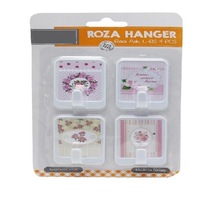4 Lü Roza Yapışkanlı Askı 4,5x6cm Diğer