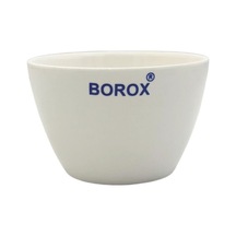 Borox Low Form Crucible Porselen Kroze Kısa Form 60 ML