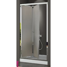 Durul Duşakabin Katlanır Kapı Parlak Profil Buzlu Cam Buzlu