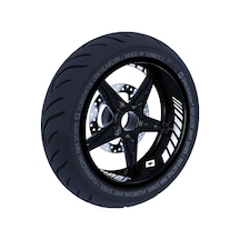 Gp Racing Süt Beyaz İç Jant Şeridi Sticker Çınar Extreme