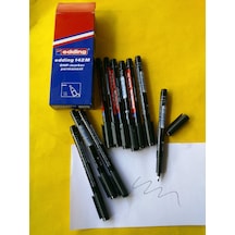 Permanent Kalem 1 MM 10 Adet Edding 142 M Siyah