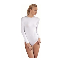6 Lı Paket Şahinler Bayan Likralı Uzun Kol Çıtçıtlı Body B866