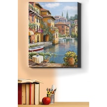 Webstyle Sayılarla Boyama Seti Kasnaklı Kıyı Evleri 60 X 75 Cm