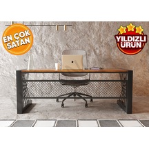 Ntconcept Asya Masif Ağaç Ofis Ve Çalışma Masası