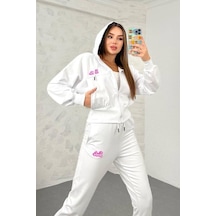 Koza Butik Kadın Barbie Baskılı Eşofman Takımı 3861-24 001 Koza Butik Kadın Barbie Baskılı Eşofman Takımı 3861-24 001
