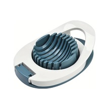 Honeybeeshop Blue Paslanmaz Çelik Yumurta Dilimleyici Mutfak Aleti Ev Restoran Kullanımı mavi