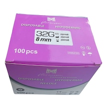 Mezoterapi İğne Ucu 32g 8 Mm 100 Adet / Kutu