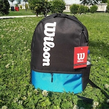 Shopiolog Wilson Mavi Sırt Çantası Unisex Çift Gözlü Çanta Mavi