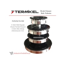 Termikel Uyumlu Ankastre Set Üstü Ocak Bek Takımı Seti Komple - 484769596