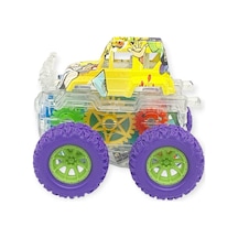 Sürtmeli Işıklı Off-road Aracı - 7310 - Mor Lisinya
