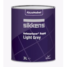 Akzonobel Sikkens Auto Surfacer Rapid Astar Açık Gri 3 Litre