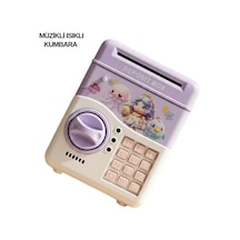 Sam51 Müzikli Işıklı Kumbara Mor Diğer