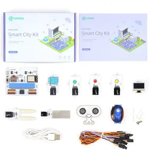 Elecfreaks Microbit Smart City Kit - Akılı Şehir Kiti Microbit Hariç
