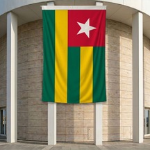 Togo Bayrağı 140gr Premium Raşel Kumaş 200x300 Cm Diğer