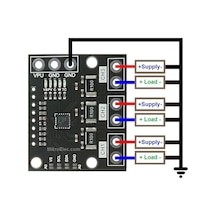 Devremarkt 3 Kanal Ina3221 Voltaj Akım Güç Izleme Sesör Modülü 26v 100a Iıc Haberleşme Yüksek Hassasiyet