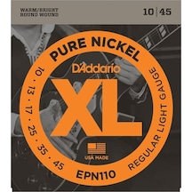 Elektro Gitar Tel Seti, Xl, 10-45, Pure Nıckel, Re