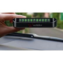 Volvo 244 1975-1976-1977 Otopark Numaratörü-telefon Numarası Göstergesi