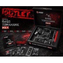 Msı B450 Tomahawk Max Rgb Ddr4 M.2 Dvı Hdmı Usb3,2 Am4 Anakart