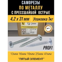 Samorezy Pres Pul Başlıklı Metalvida 1kg Galvanizli Vidalar 160598639 Diğer