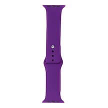 Watch 40mm Band Serisi Klasik Kordon Silikon Strap Kayış-new Purple