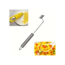 Konesam Ev Çekirdek Tool: Pas Örtüşmez Paslanmaz Çelik Mısır Soyucu Kolay Kullanımli Ev Mutfak Gereci Kancalı